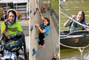 Uma Metodista Unida ao longo da vida, usuária de cadeira de rodas e entusiasta de esportes adaptativos, Amy Saffell é uma defensora e mentora dedicada para pessoas com deficiências físicas. Fotos cortesia de Amy Saffell.
