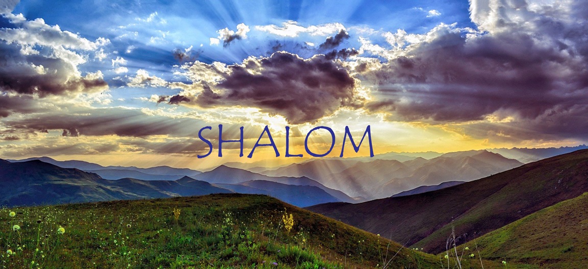 The word shalom is Hebrew for peace and describes harmony between humanity and all of God's good creation. Photo by RÜŞTÜ BOZKUŞ, courtesy of Pixabay.