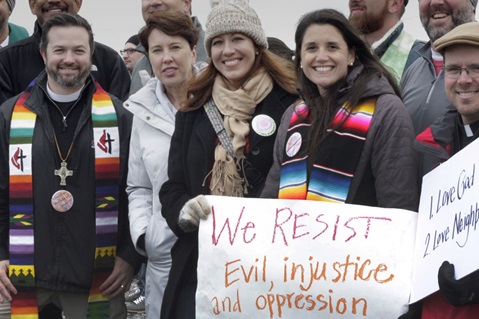 United Methodists vow to renounce, reject and resist evil, injustice and oppression as we choose to become part of God’s inclusive church. File photo by Kathy L. Gilbert, UMNS.