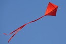 Flying a red kite is one way to commemorate Pentecost. File photo by Mike DuBose, United Methodist Communications.