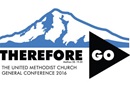 The new logo for General Conference 2016, which will be held in Portland, Ore., provides "an action-themed logo that ties to the roots of The United Methodist Church, a denomination striving to fulfill the Great Commission."